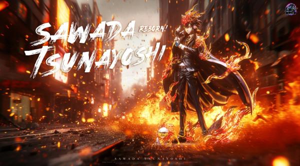 Reborn : Tsunayoshi Sawada by ZJXN Studio