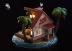 Dragon Ball Kame House Diorama by Shenyin Studio