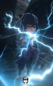 Anya x Sasuke by ZH STUDIO