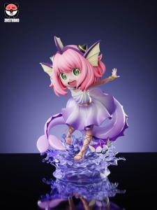 Anya x Vaporeon  by ZH STUDIO