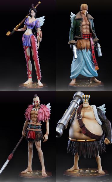 Raki , Braham , Kamakiri , Genbo ( Set of 4 ) by BLACK STUDIO