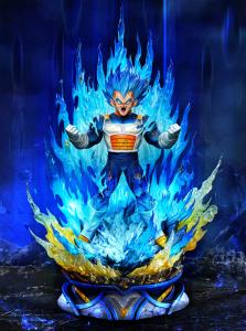 Vegeta SSJ Blue Evolved By Deyin Studio