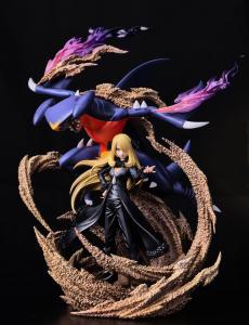 Pokemon : Cynthia & Garchomp By SPACE-R Studio