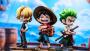 Luffy / Zoro / Sanji By Big Feeler STUDIO