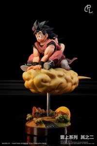Adult Goku & Chichi Flying Nimbus By PL Studio