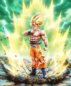 Goku SSJ Namek By Saiyan Forge Studio
