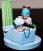 Goku & Bulma Taking a Bath By Motong Studio