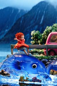 Ponyo on the Cliff by the Sea By OPM Studio