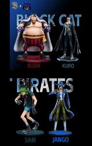 Black Cat Pirates ( Set of 4 ) By Saint x Scorpion Studio
