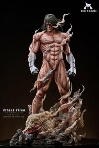 Eren vs Reiner By Bear K Studio