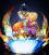 Final Kamehameha Father and Son, Gohan & Goku By Infinite Studio