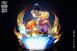 Final Kamehameha Father and Son, Gohan & Goku By Infinite Studio
