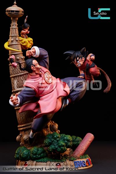MÔ HÌNH MANGA son GOKU X TÀU 77 sát thủ Tao Pai Pai đại chiến tháp