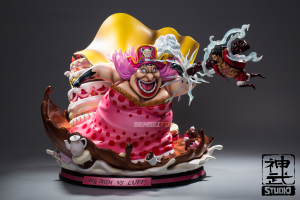 Big Mom vs Luffy Gear 4 by Shenwu Studio